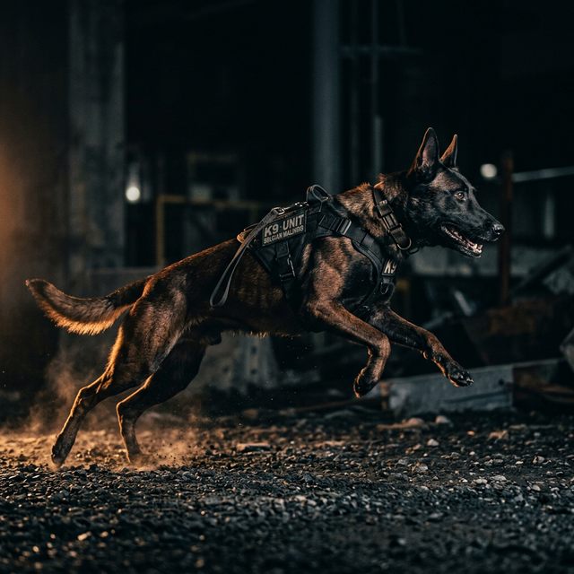 Belgian Malinois service dog training California